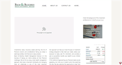 Desktop Screenshot of baumandblockhus.com